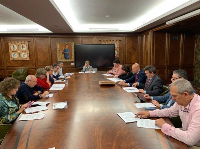 Ayuntamiento de León. Junta de Gobierno Local celebrada este viernes y presidida por el alcalde de León, José Antonio Diez.