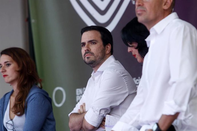 Coordinador federal de IU, Alberto Garzón