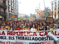 L'ensenyament universitari és el que més segueix la vaga amb un 90% segons la Generalitat