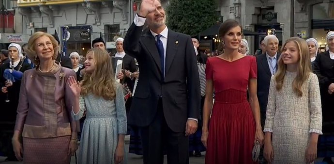 Premios.- La Princesa Leonor preside por primera vez la ceremonia de entrega de 