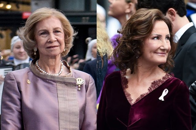 Reina Sofía y Paloma Rocasolano