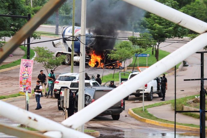 Tiroteo en la ciudad mexicana de Culiacán tras la detención y posterior liberación de un hijo de 'El Chapo'