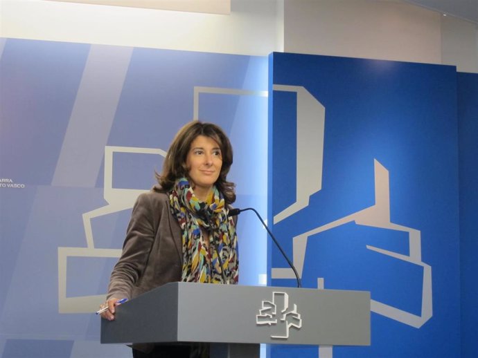 La portavoz del Partido Popular en el País Vasco, Laura Garrido.