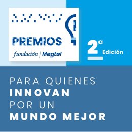 Cartel de los II Premios Fundación Magtel.