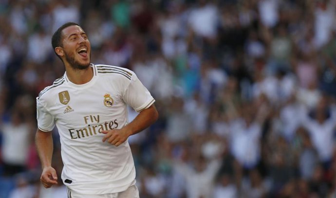 El delantero belga del Real Madrid Eden Hazard
