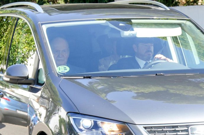 Don Juan Carlos y Doña Sofía en la boda de Rafa Nadal