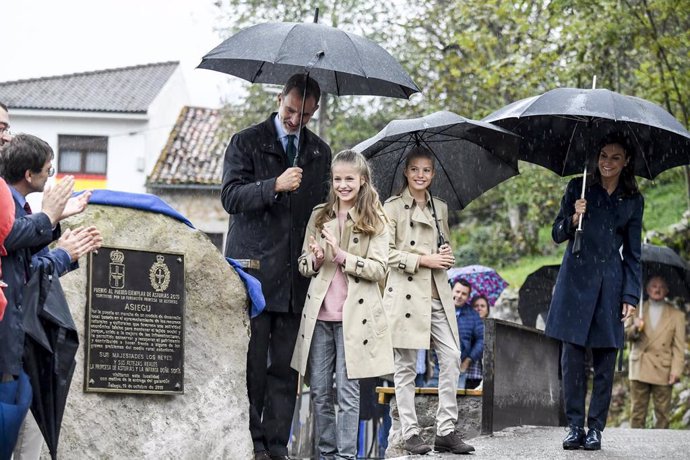 La Familia Real en Asturias