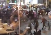 Detenidas 12 personas en los incidentes de Madrid, 10 de la manifestación contra la sentencia y 2 de ultraderecha