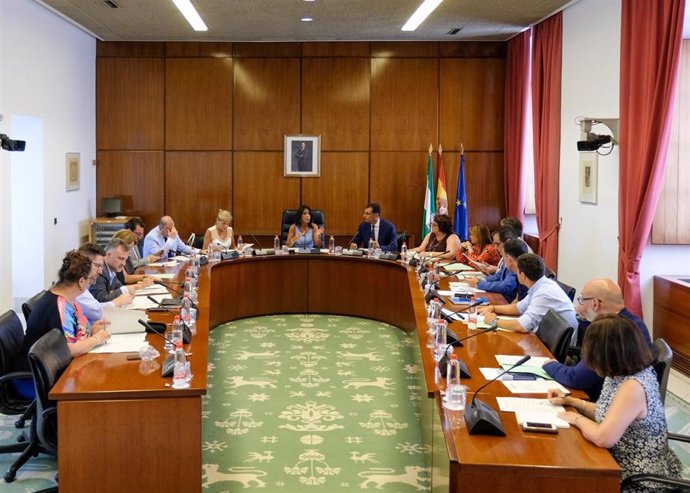 Reunión de la Junta de Portavoces del Parlamento de Andalucía