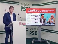PSOE-A avisa de que el Presupuesto 2020 recoge "un incremento notable" en los plazos de espera en atención sanitaria