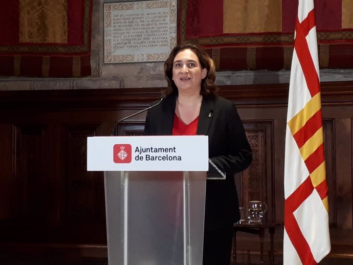 L'alcaldessa de Barcelona, Ada Colau.
