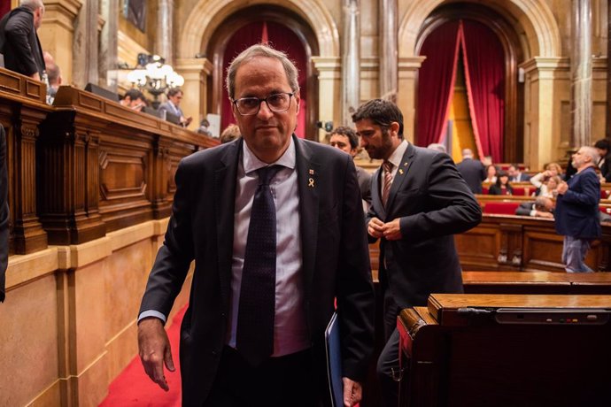 El president de la Generalitat de Catalunya, Quim Torra.