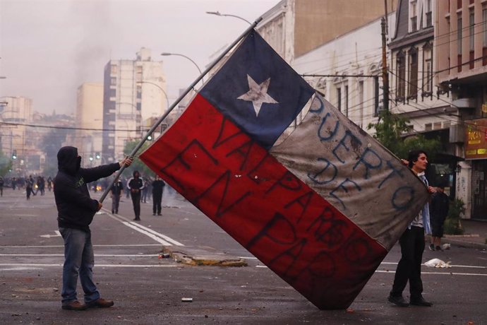 Protestas en Valparaíso