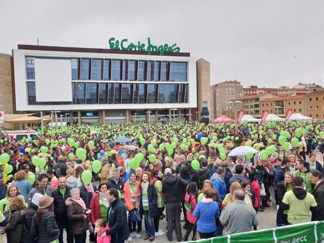 Imagen de la VI Marcha Contra el Cáncer de Salamanca.