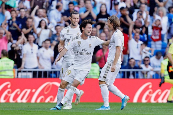 Gareth Bale, Álvaro Odriozola y Luka Modric