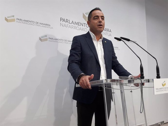 Ramón Alzórriz, portavoz parlamentario del PSN.