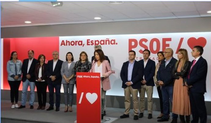 Candidatos del PSOE por Cáceres y Badajoz a las elecciones del 10 N