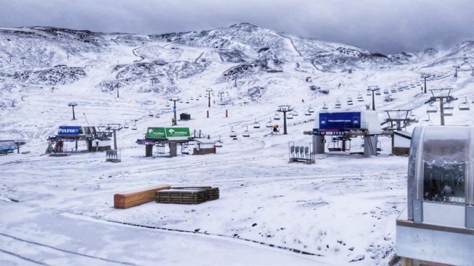 Primeras nevadas de otoño en Sierra Nevada