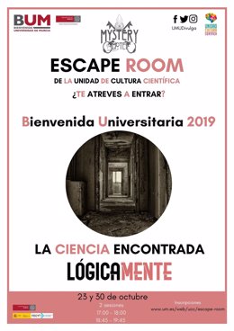 La Universidad de Murcia estrena una nueva temporada de su escape room durante el BUM
