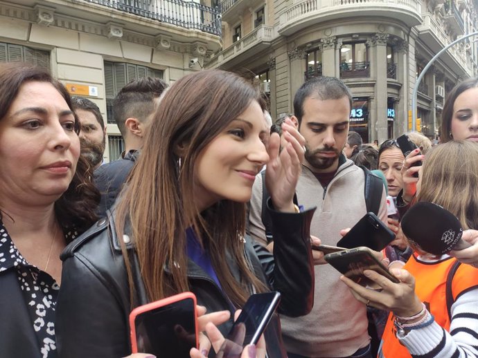 La líder de Cs a Catalunya, Lorena Roldán
