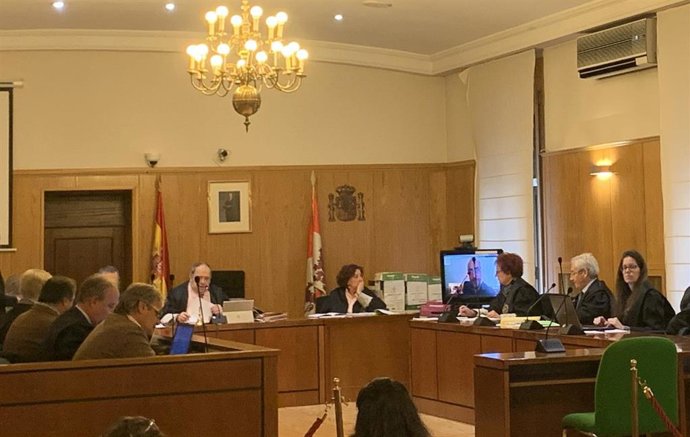 Sesión del juicio sobre el 'caso PGOU' de Valladolid.