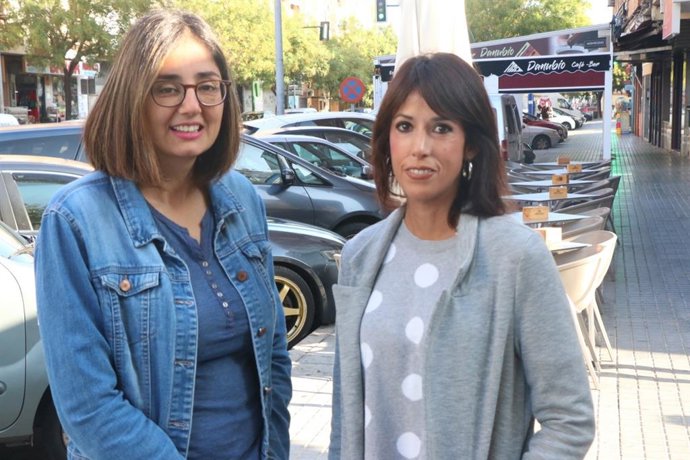 Carmen María Ruiz y Martina Velarde en Córdoba.