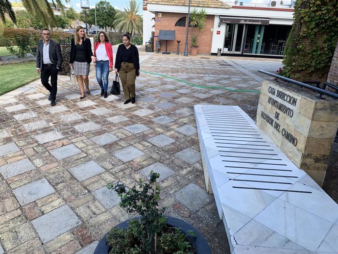 Ignacio Caraballo visita Valverde del Camino (Huelva).