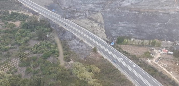 Incendio Manilva controlado
