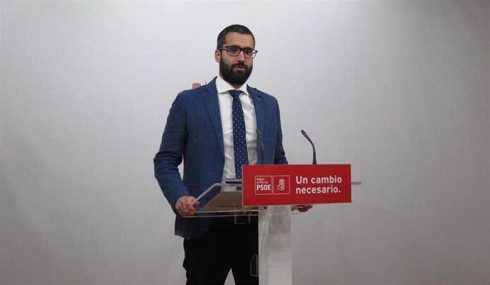 El portavoz y vicesecretario general del PSRM-PSOE, Francisco Lucas 