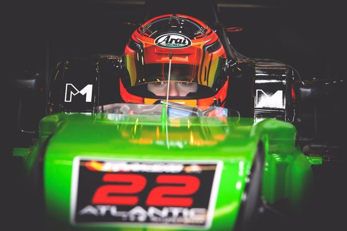 La piloto española Belén García en la F4 Spanish Championship