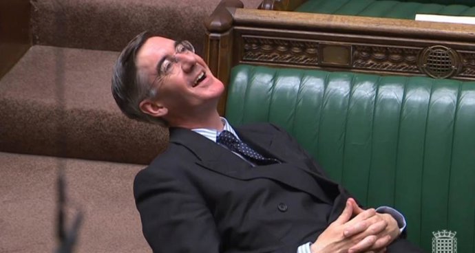 El portavoz conservador en el Parlamento, Jacob Rees-Mogg