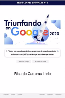 Libro sobre posicionamiento en Google: Triunfando en Google 2020