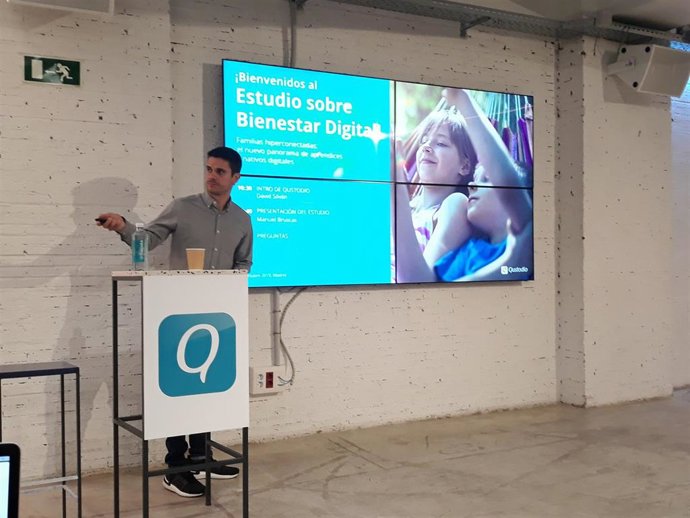 Presentación del estudio de Qustodio sobre familias conectadas y bienestar digital