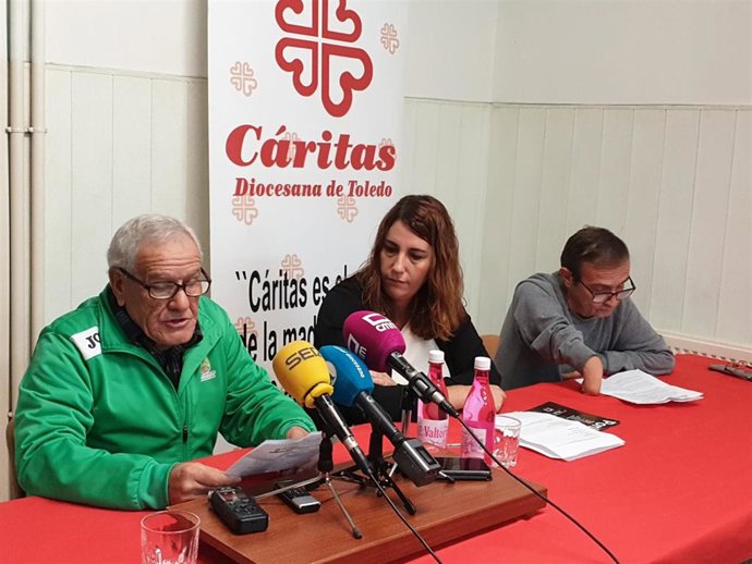 Rueda de prensa de Cáritas sobre personas sin hogar