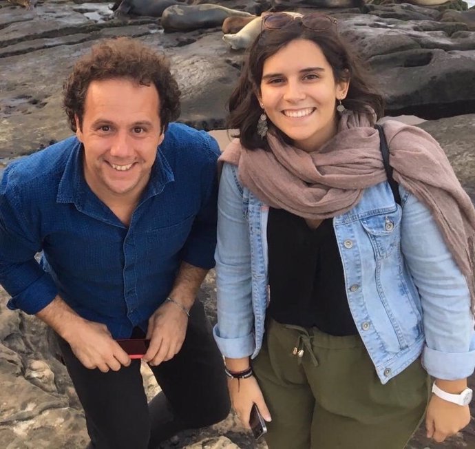 Los investigadores Lluís Fuentemilla y Marta Silva