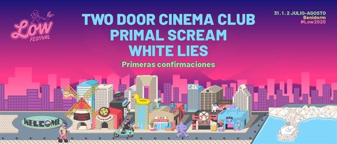 Primal Scream y White Lies se apuntan al Low Festival 2020