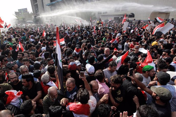 Protestas contra el Gobierno en Bagdad