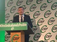 Benito Román pide a Vara la presencia de CSIF en "todos los foros de diálogo social" en Extremadura