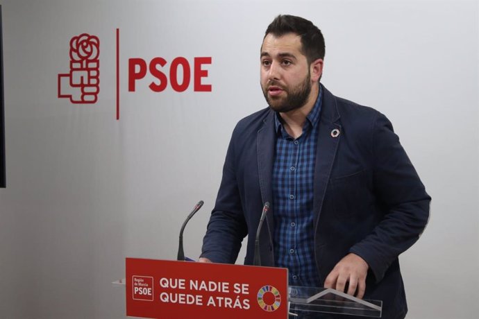 El secretario de Organización del PSRM-PSOE, Jordi Arce
