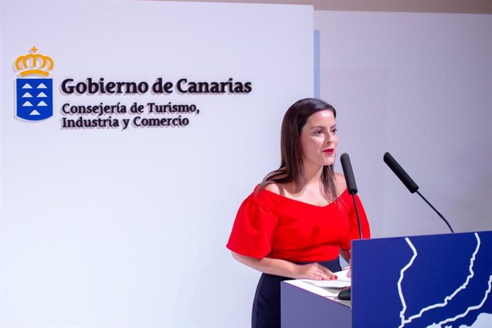 La consejera de Turismo del Gobierno de Canarias, Yaiza Castilla