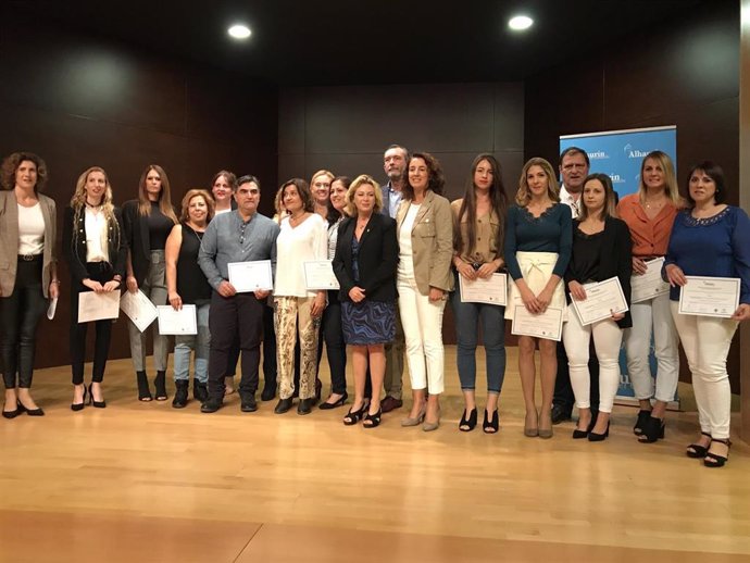 Clausura de la escuela taller de Alhaurín el Grande