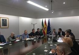 Reunión entre Toscano, Cabrera y los representantes vecinales