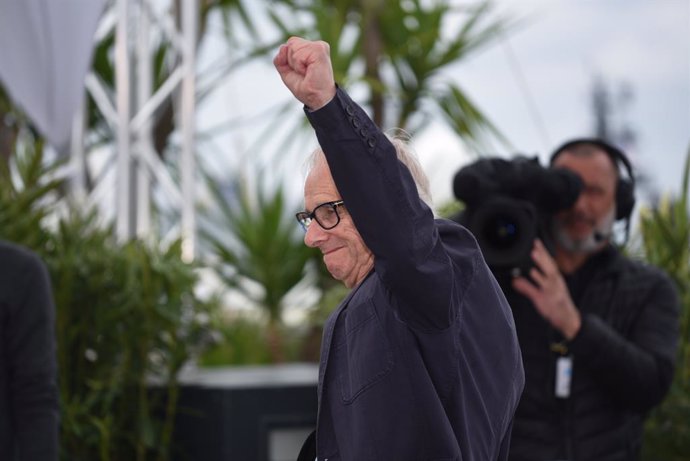 May 17, 2019 - Cannes, France: Ken Loach attends the 'Sorry We Missed You' photocall during the 72nd Cannes film festival. (Mehdi Chebil/Contacto)