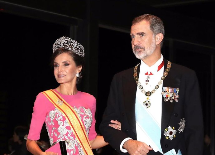 Los Reyes Felipe y Letizia en Japón