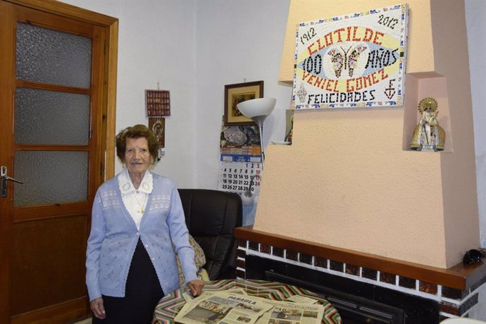 Fallece a los 107 años Clotilde Veniel, la decana de los voluntarios de Cáritas 