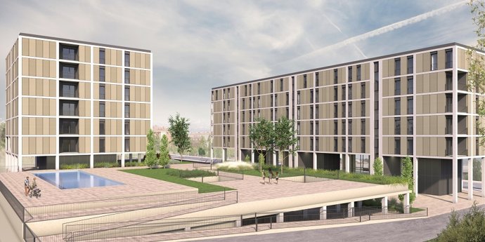 Promoción de Metrovacesa en Manresa (Barcelona): 'Mirador de Montserrat'