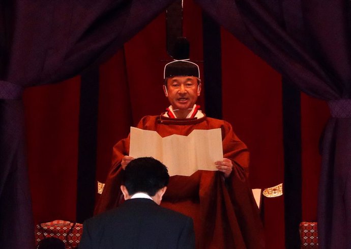 Entronación del nuevo emperador de Japón Naruhito en Tokio