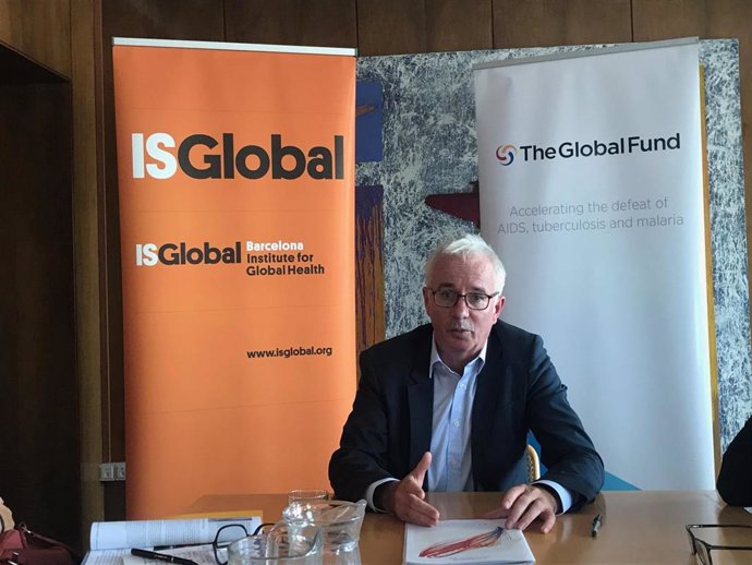 Director ejecutivo del Fondo Mundial de Lucha contra el Sida, la Tuberculosis y la Malaria, Peter Sands