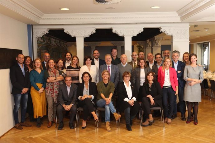 El Consejo de la Academia de las Ciencias y las Artes de Televisión tras la votación de los Premios Iris Autonómicos 2019