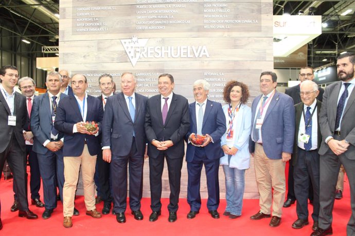 Huelva.- Freshuelva recibe en Fruit Attraction apoyo institucional y político y 